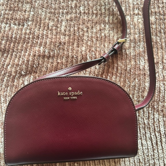 Kate Spade Maroon Crossbody - Picture 1 of 4